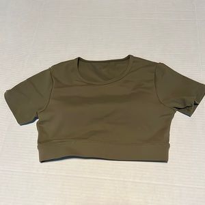 NVGTN open back crop top